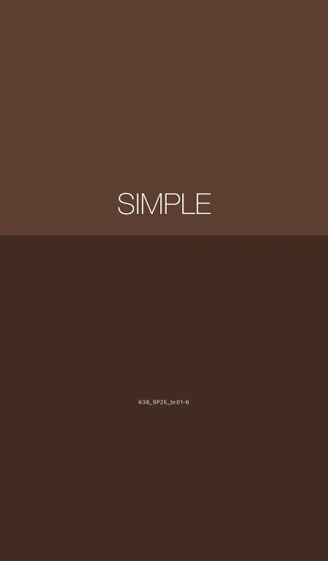 [LINE着せ替え] 638.25_ブラウン1-6の画像1