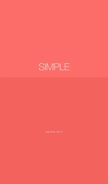 [LINE着せ替え] 638.25_レッド1-6の画像1