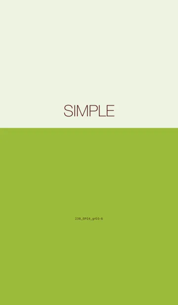 [LINE着せ替え] 238.24_グリーン3-6の画像1