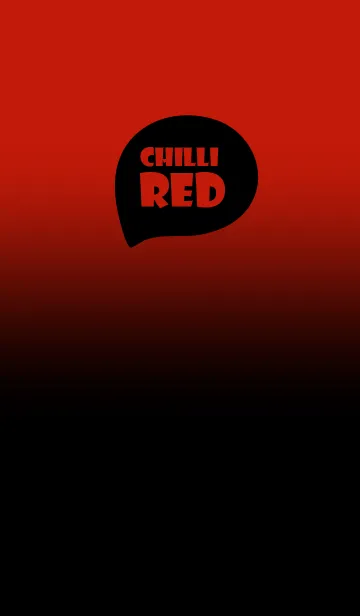 [LINE着せ替え] Black & Chilli Red  Theme (JP)の画像1