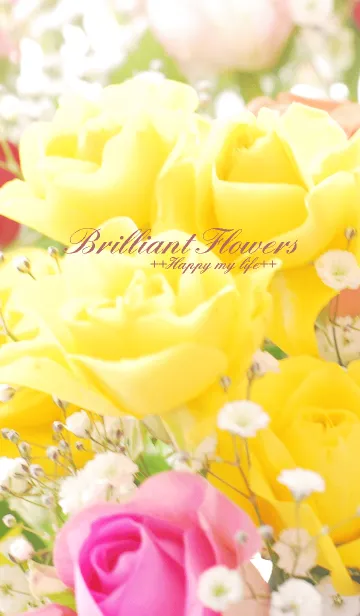 [LINE着せ替え] Brilliant Flowers～輝かしいあなたへ～の画像1