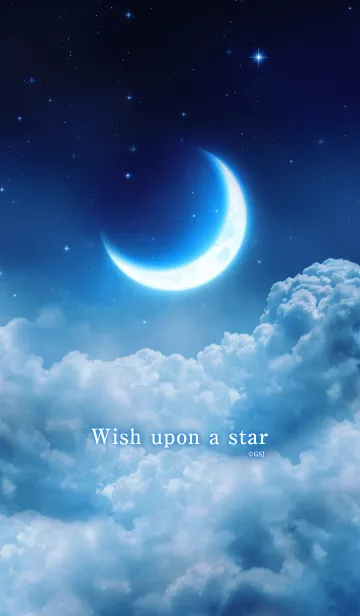 [LINE着せ替え] 願いが叶う✨幻想的な月と夜空の画像1