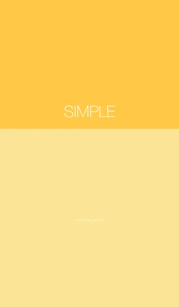 [LINE着せ替え] O38_24_イエロー3-6の画像1