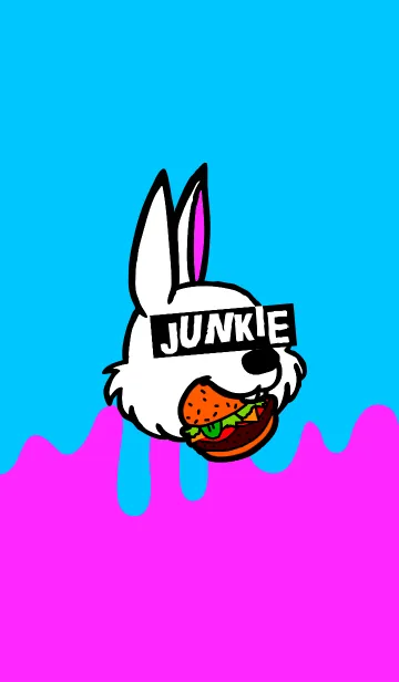 [LINE着せ替え] バーガー ラビット 01の画像1