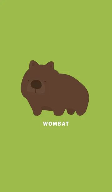 [LINE着せ替え] Wombatの画像1