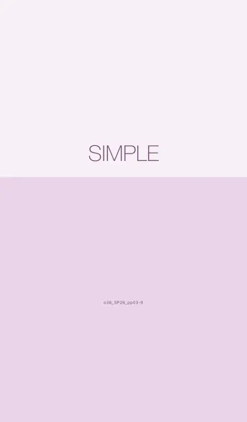 [LINE着せ替え] o38_26_パープル3-9の画像1