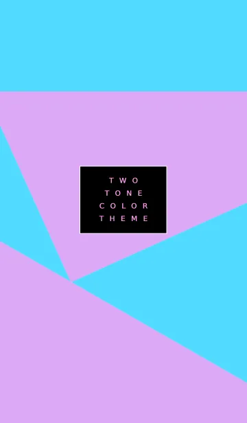 [LINE着せ替え] 2トーン カラー 29の画像1