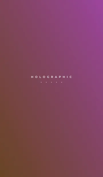 [LINE着せ替え] ホログラフィック 015の画像1