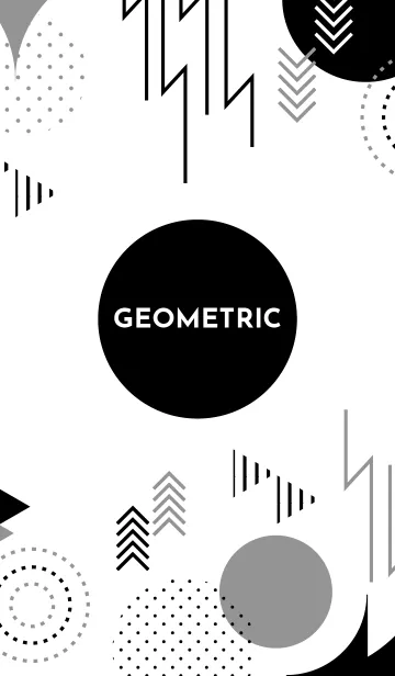 [LINE着せ替え] Clean Geometric 4の画像1