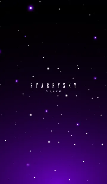 [LINE着せ替え] STARRY SKY-STARの画像1