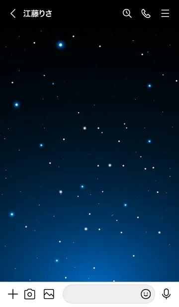[LINE着せ替え] STARRY SKY-STAR 2の画像3