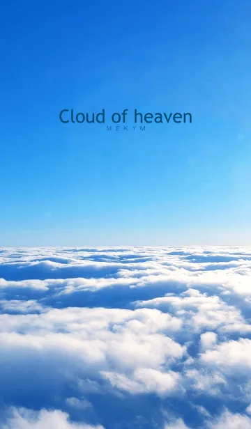 [LINE着せ替え] Cloud of heaven-MEKYM 9の画像1