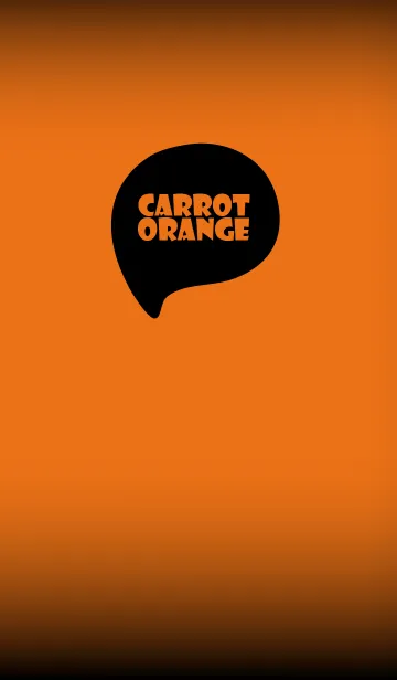 [LINE着せ替え] Carrot Orange And Black Vr.9 (JP)の画像1