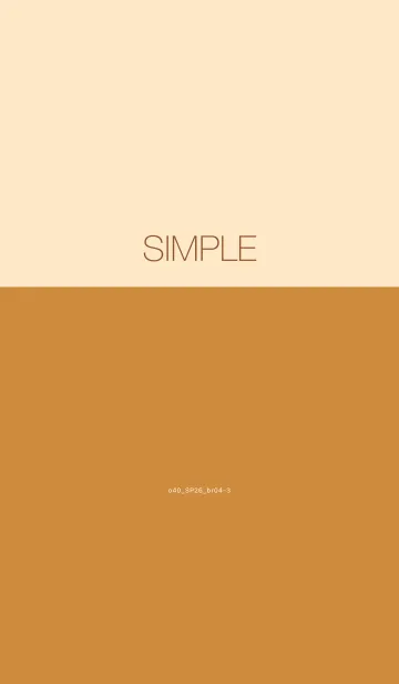 [LINE着せ替え] o40_26_ブラウン4-3の画像1