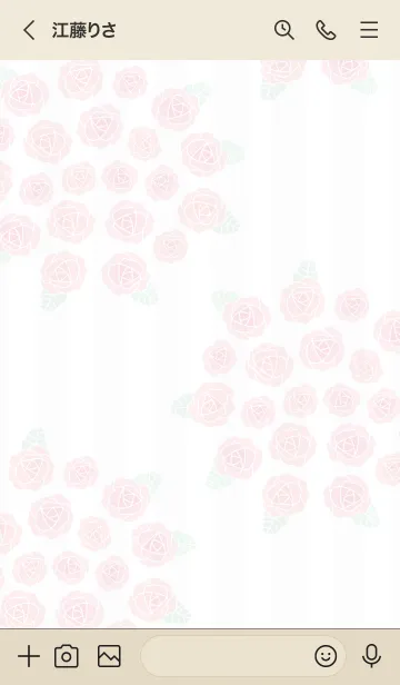 [LINE着せ替え] バラの花束をあなたに9の画像3