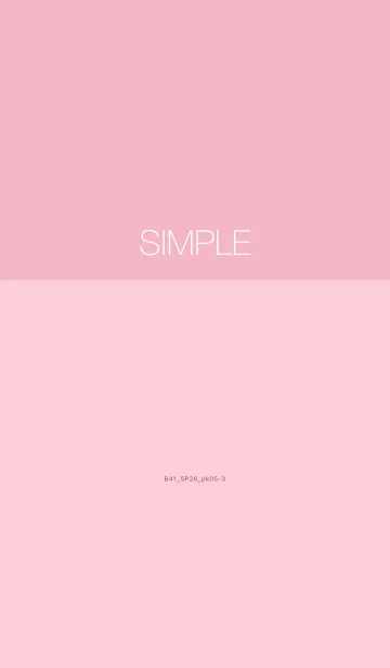 [LINE着せ替え] B41.26_ピンク5-3の画像1