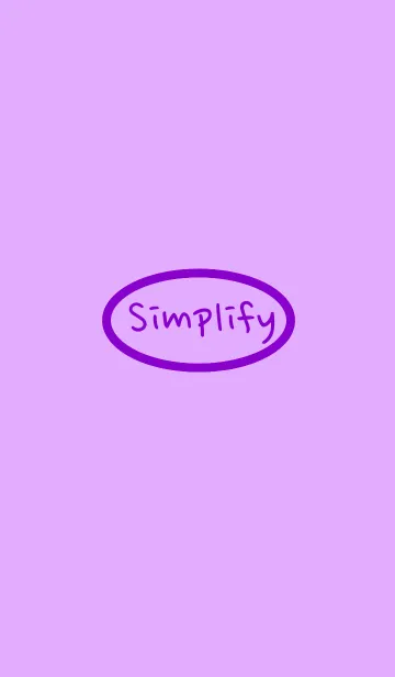 [LINE着せ替え] Simplify ブルーベリーヨーグルトの画像1
