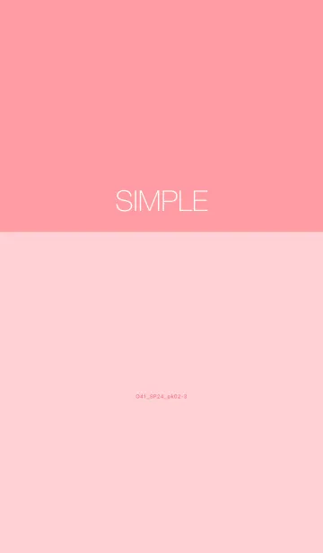 [LINE着せ替え] O41_24_ピンク2-3の画像1