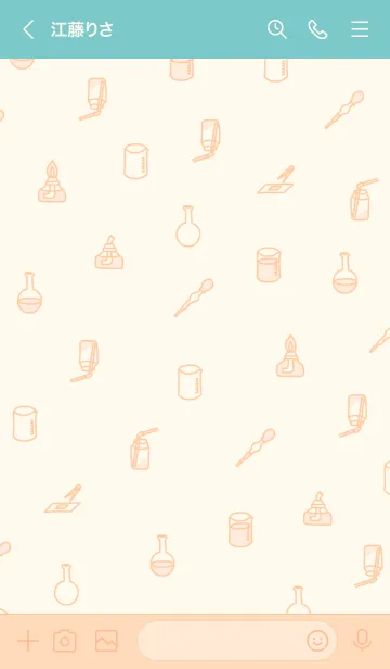 [LINE着せ替え] サイエンス 化学実験編の画像3