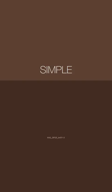 [LINE着せ替え] 642.25_ブラウン1-3の画像1