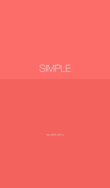 [LINE着せ替え] 642.25_レッド1-6の画像1