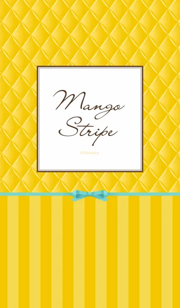 [LINE着せ替え] Mango Stripeの画像1