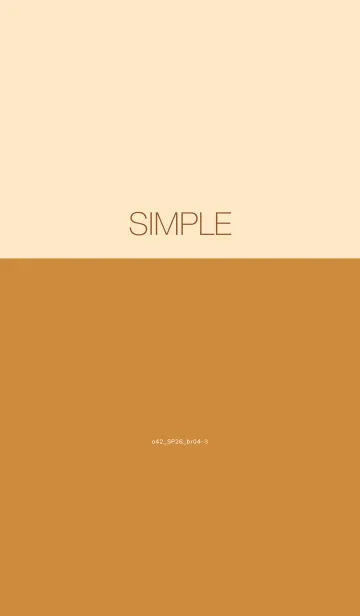 [LINE着せ替え] o42_26_ブラウン4-3の画像1