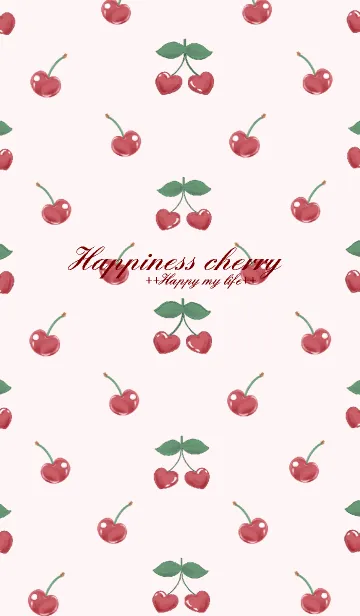 [LINE着せ替え] Happiness cherryの画像1