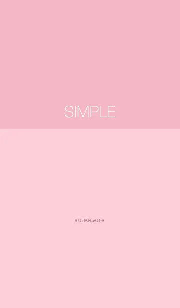 [LINE着せ替え] B42.26_ピンク5-9の画像1