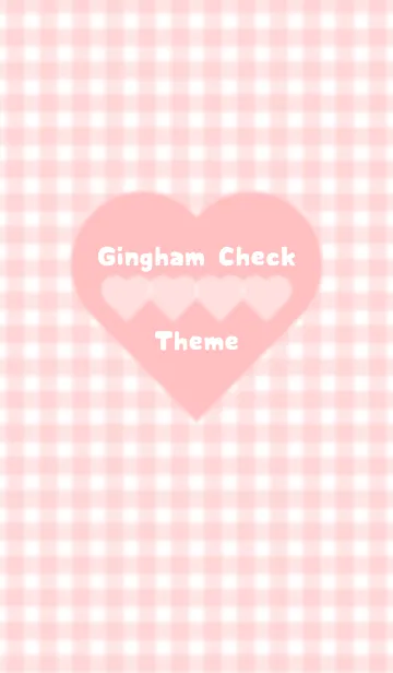 [LINE着せ替え] Gingham Check Theme ♡ -2021- 15の画像1