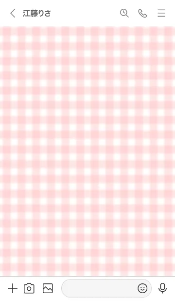 [LINE着せ替え] Gingham Check Theme ♡ -2021- 15の画像3