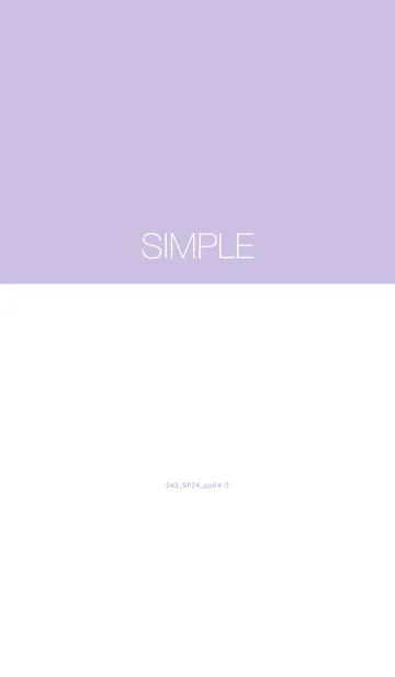 [LINE着せ替え] 243.24_パープル4-3の画像1