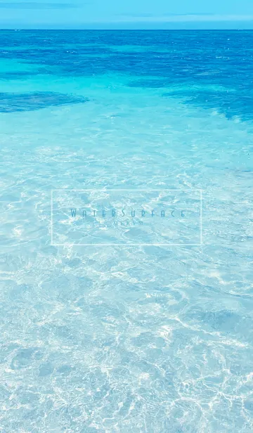 [LINE着せ替え] Water Surface-HAWAII -MEKYM- 28の画像1