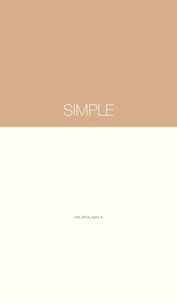 [LINE着せ替え] 243.24_ベージュ2-6の画像1