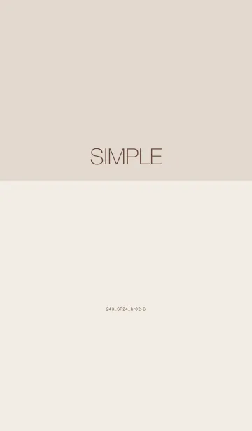 [LINE着せ替え] 243.24_ブラウン2-6の画像1