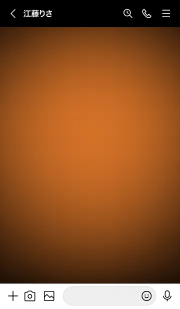 [LINE着せ替え] Sandstone Orange Neon Theme Ver.10 (JP)の画像3