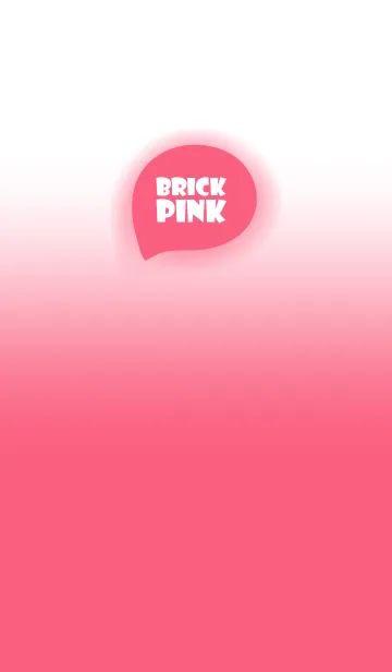 [LINE着せ替え] White & Brick Pink  Theme (JP)の画像1