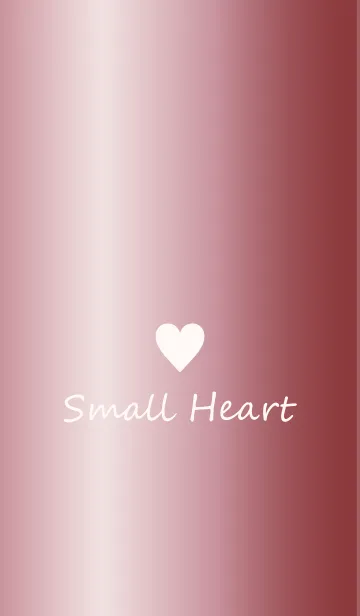 [LINE着せ替え] Small Heart *GlossyPink 10*の画像1