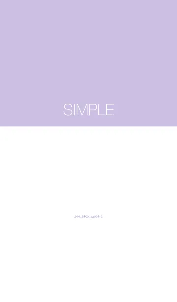 [LINE着せ替え] 244.24_パープル4-3の画像1