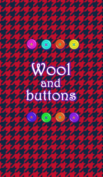 [LINE着せ替え] 暖かウールとボタン2の画像1