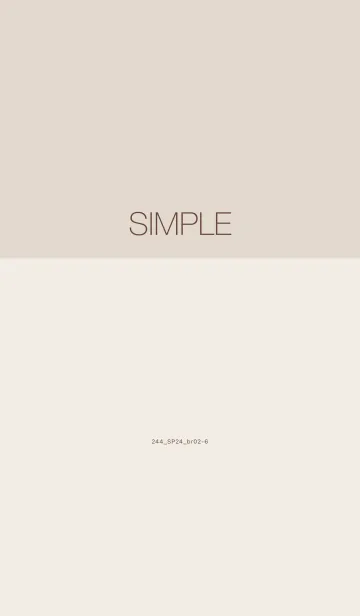 [LINE着せ替え] 244.24_ブラウン2-6の画像1