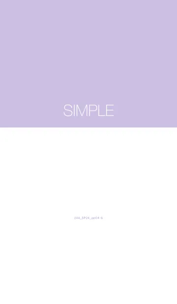 [LINE着せ替え] 244.24_パープル4-6の画像1
