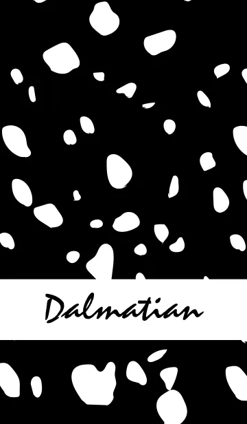 [LINE着せ替え] Dalmatian -White-の画像1