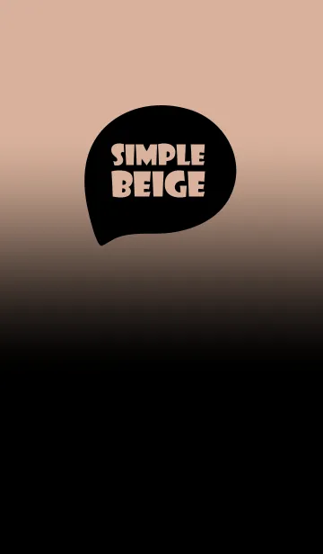 [LINE着せ替え] Black & Beige Brown Theme (JP)の画像1