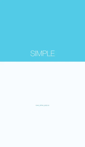 [LINE着せ替え] O44_24_ブルー3-6の画像1