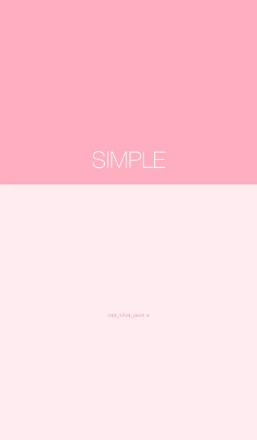 [LINE着せ替え] O44_24_ピンク4-6の画像1