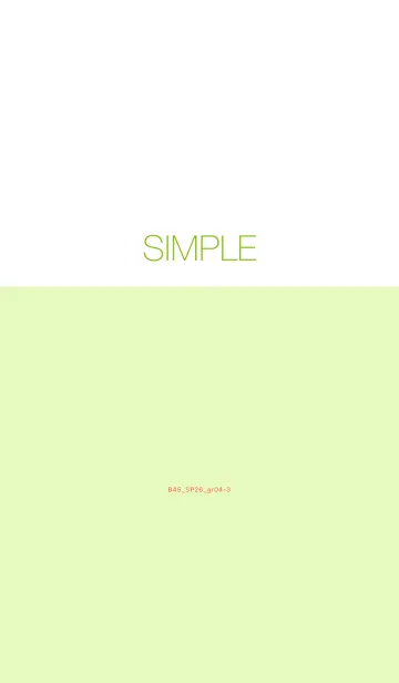 [LINE着せ替え] B45.26_グリーン4-3の画像1