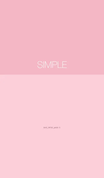 [LINE着せ替え] B45.26_ピンク5-3の画像1