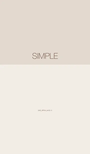 [LINE着せ替え] 245.24_ブラウン2-3の画像1