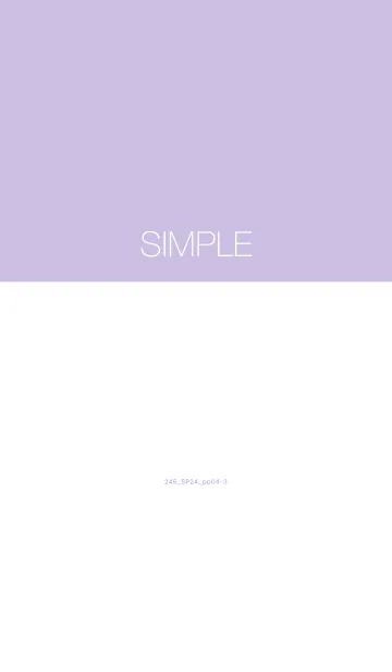 [LINE着せ替え] 245.24_パープル4-3の画像1